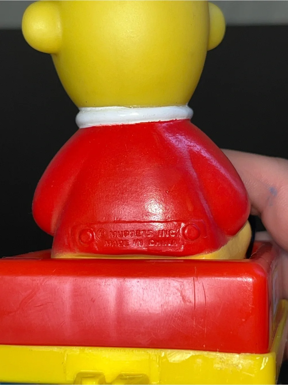 Vintage ILLCO SESAME STREET Big Bird's Wind-Up Train Replacement Piece - BERT